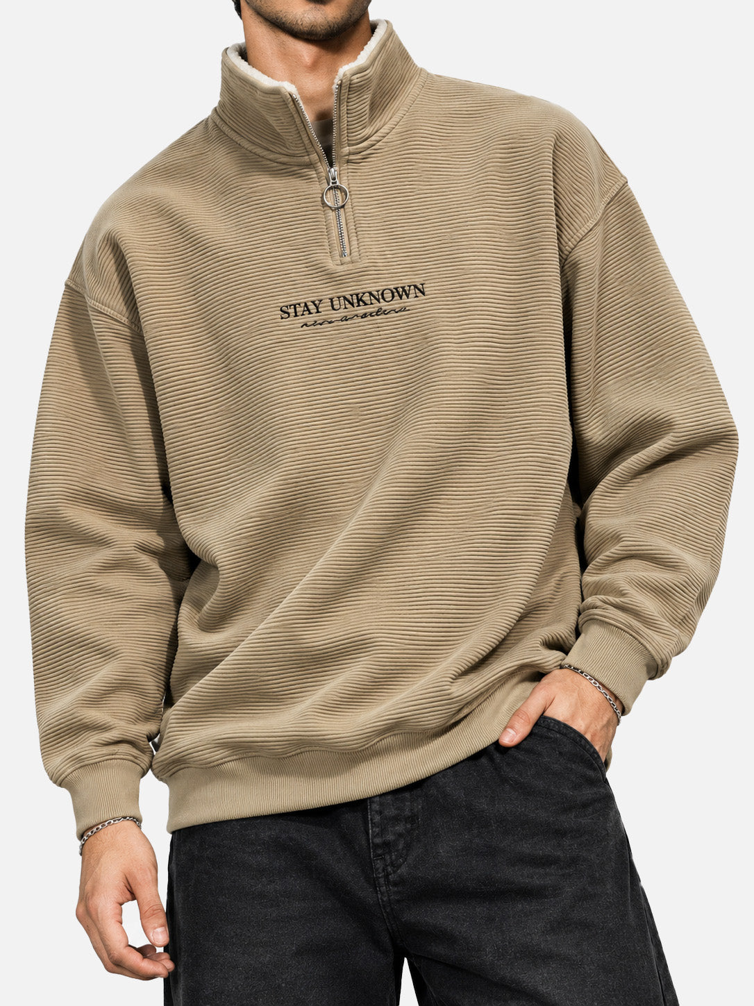 Ottoman Quarter-Zip