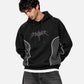 Black Cut & Sew Hoodie