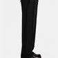 Black Pleated Trouser