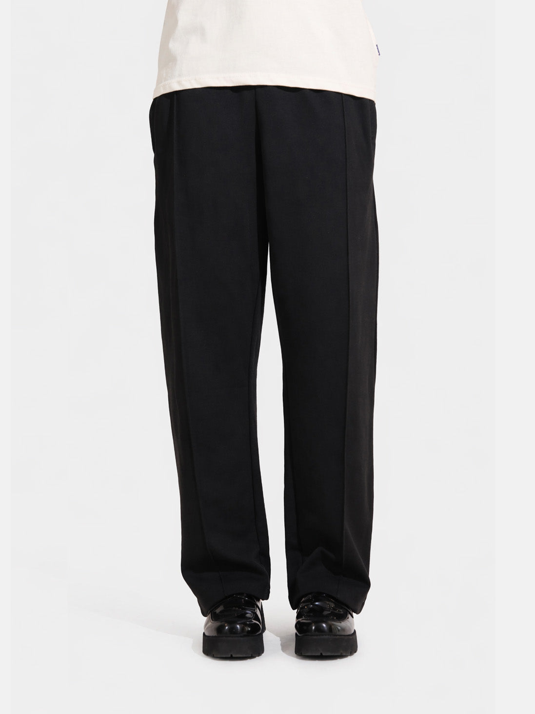 Black Pleated Trouser