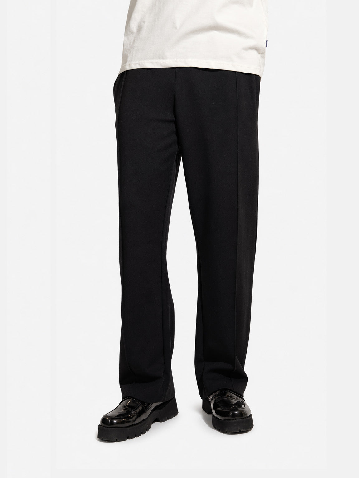 Black Pleated Trouser