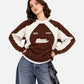 Brown Racer Sweatshirt