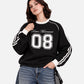 Black 08 Digit Sweatshirt