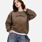 Brown fade sweatshirt
