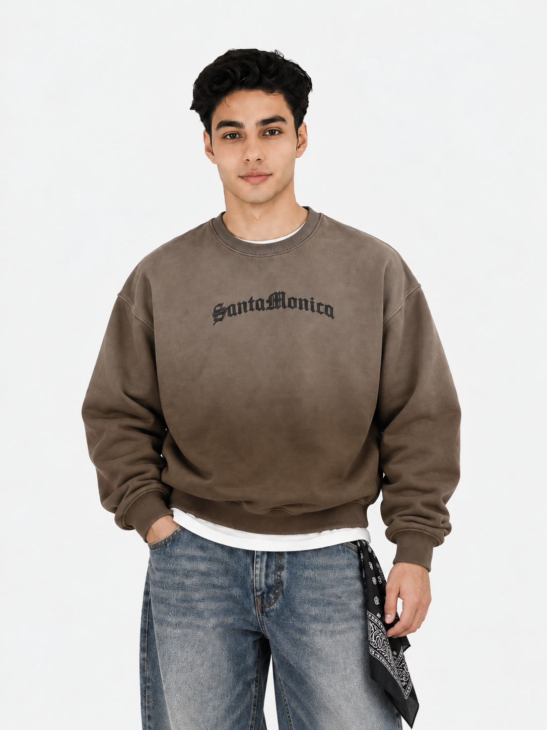 Brown Fade Sweatshirt