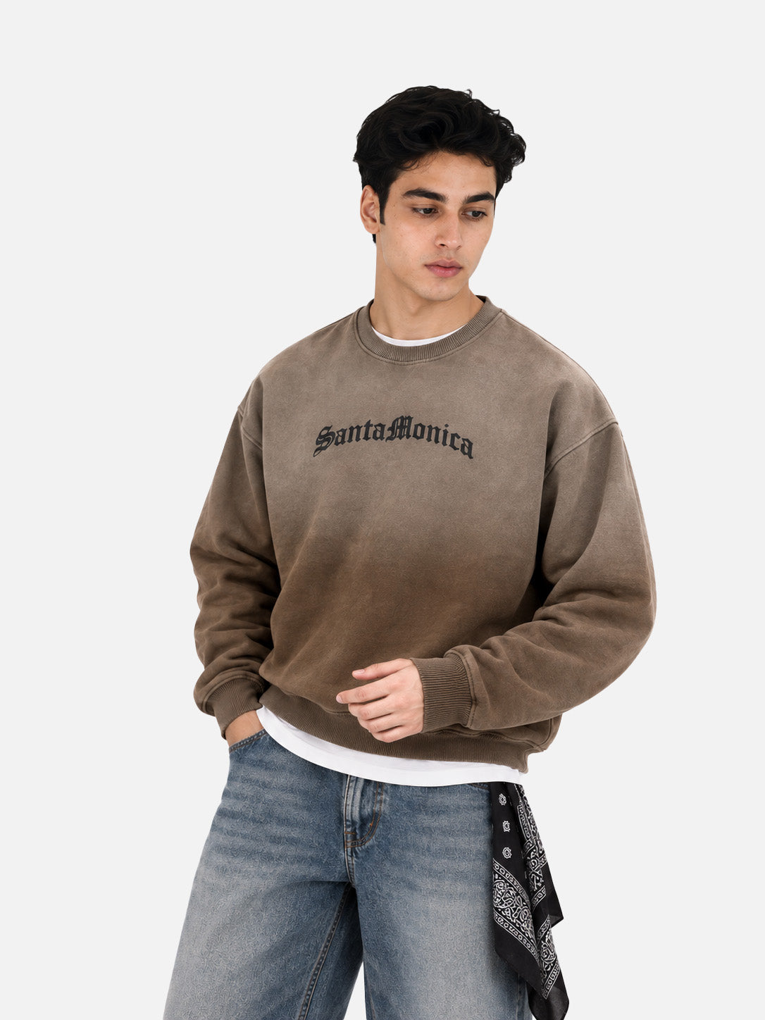 Brown Fade Sweatshirt