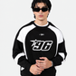 Black & White Racer Digit Sweatshirt