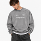 Washed Grey Velocity Sweatshirt