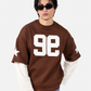 Brown Under Sleeve Sweatshirt