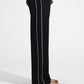 Black Piping Trouser