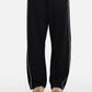 Black Piping Trouser