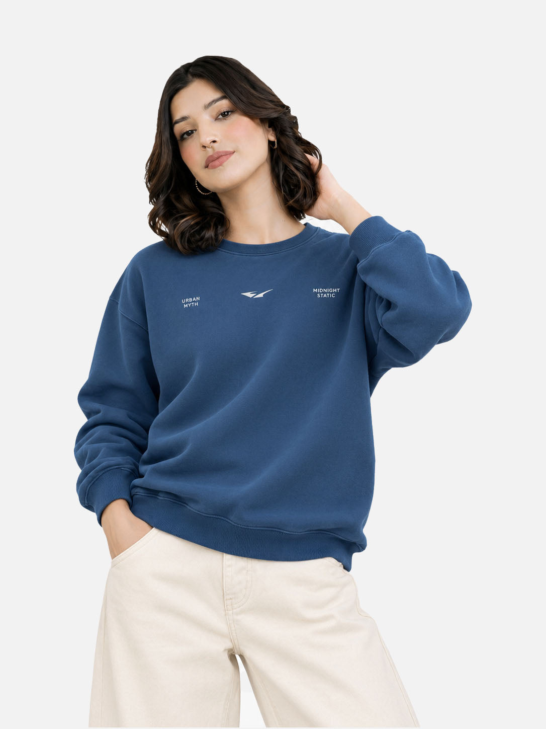 Midnight Static Crewneck