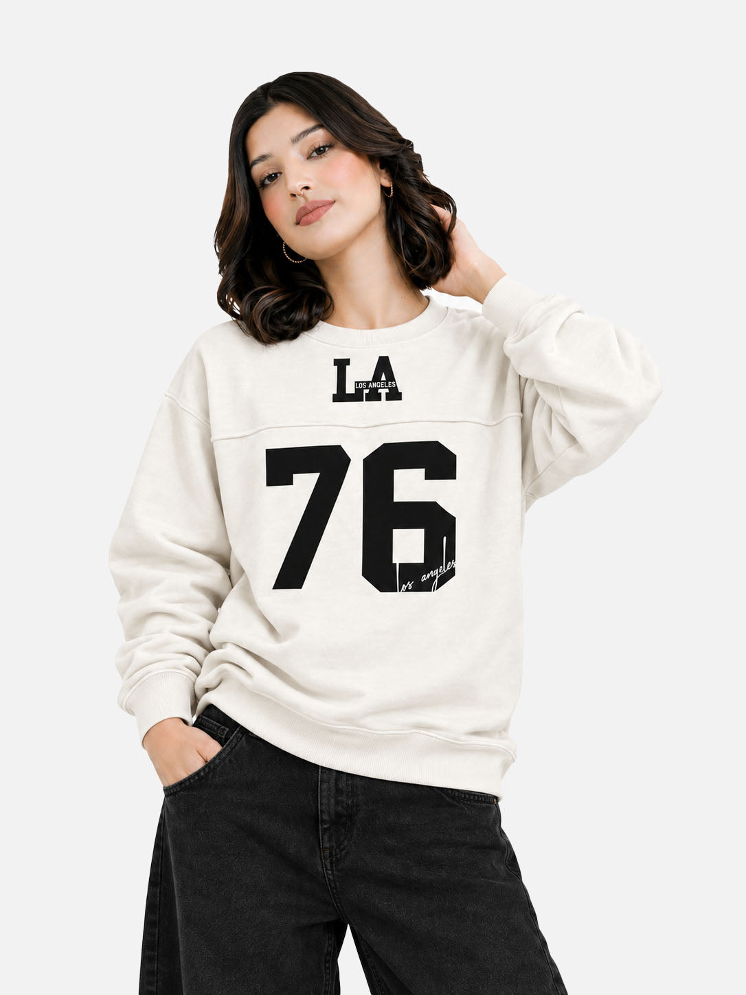 LA 76 Varsity Sweatshirt