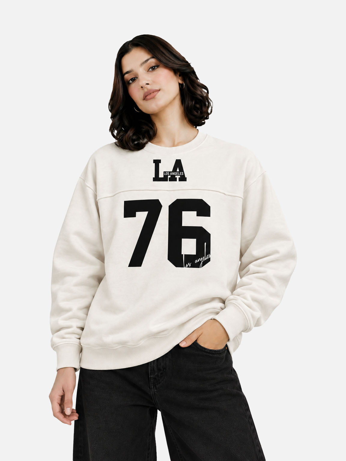 LA 76 Varsity Sweatshirt