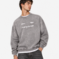Washed Grey Velocity Sweatshirt