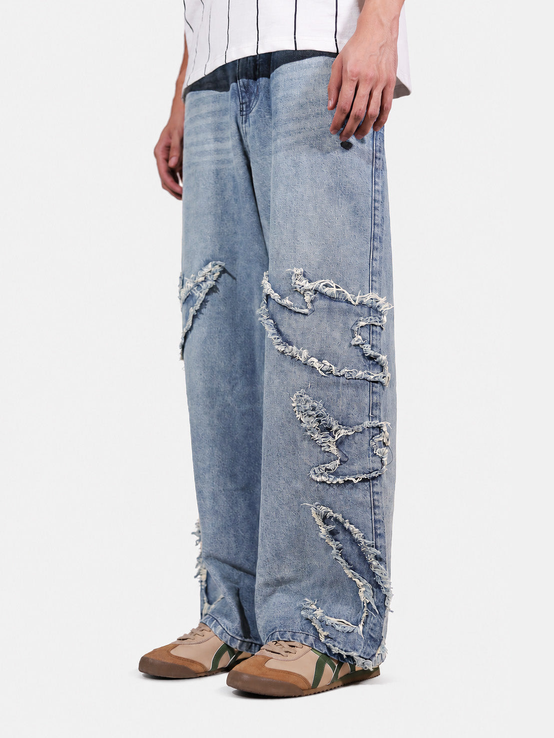 Static Blue Jeans