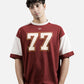 Maroon Digit Tee