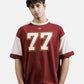 Maroon Digit Tee