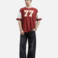 Maroon Digit Tee