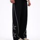 Black Star Print Trouser