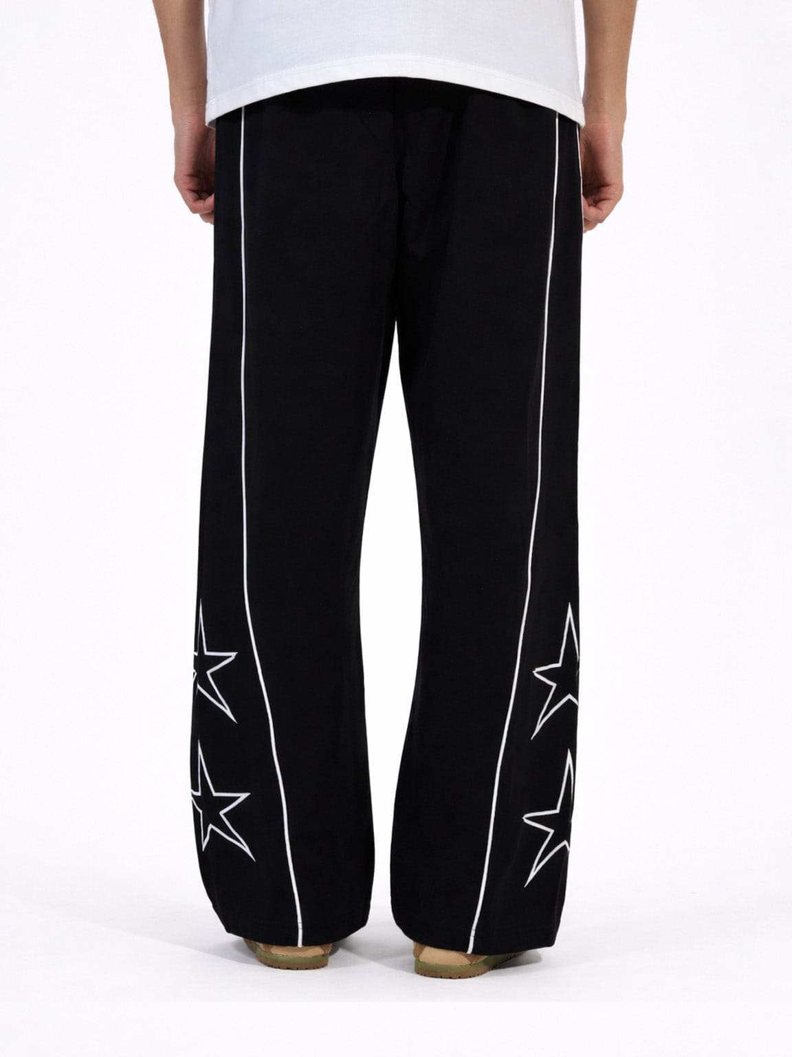 Black Star Print Trouser
