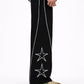Black Star Print Trouser